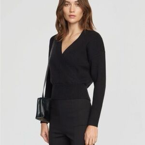 Modern Citizen Marlowe V-Neck Cropped Sweater